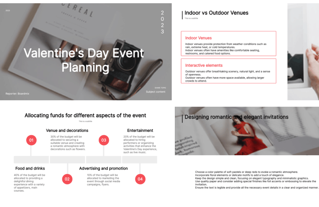 Valentine's Day Event Planning