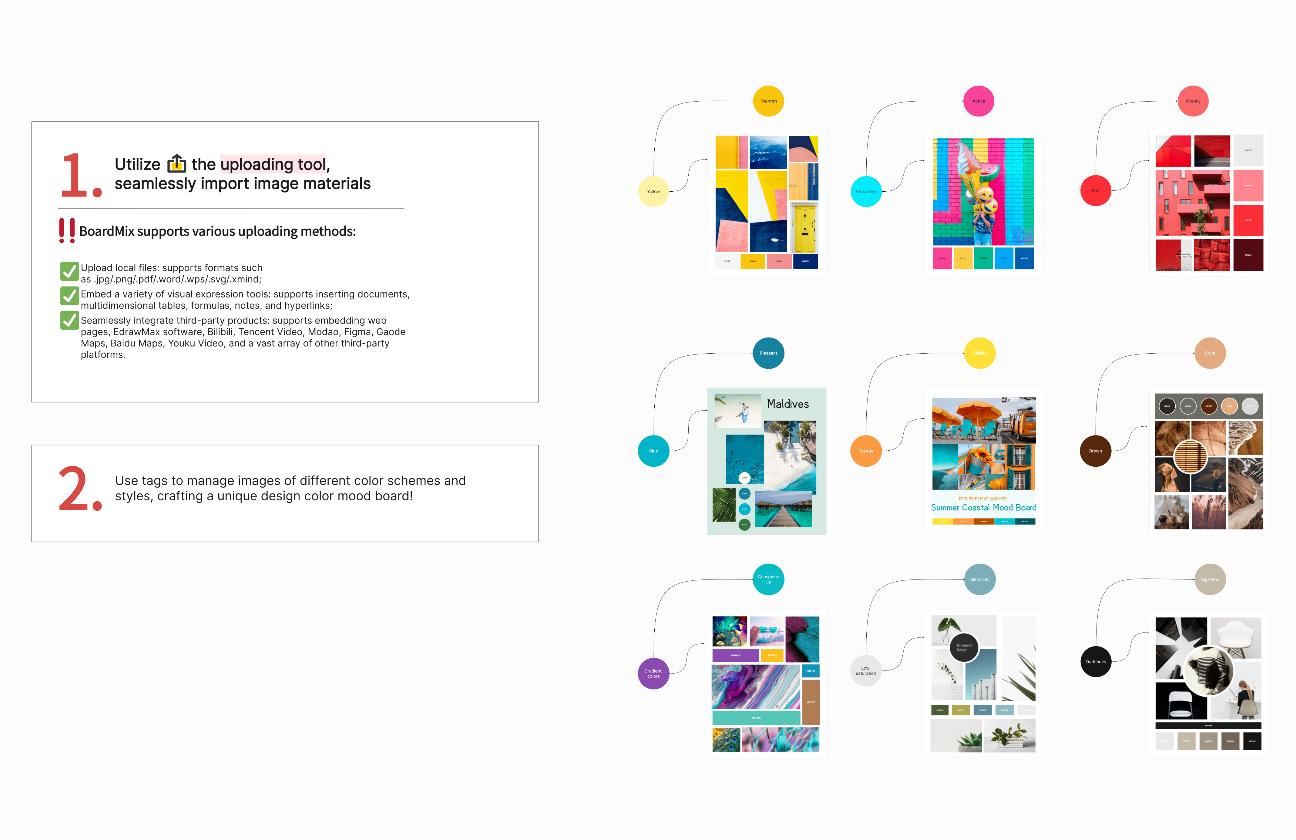 Design Mood Board Template
