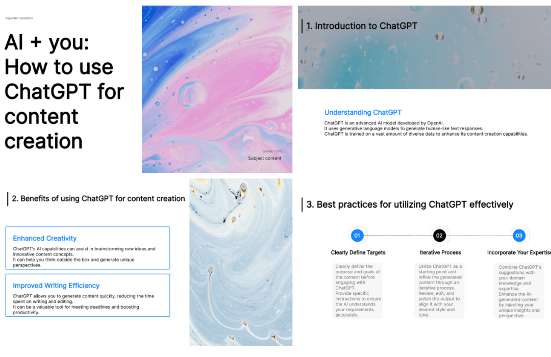 AI + you: How to use ChatGPT for content creation